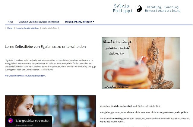 Sylvias Website